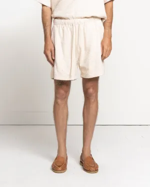 Big SM Terry Short in Cream